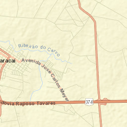 Maracaí Street Map
