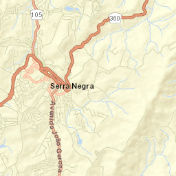 Serra Negra Street Map