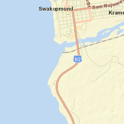 Swakopmund Street Map