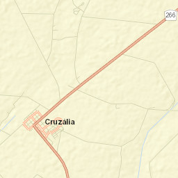 Cruzália Street Map