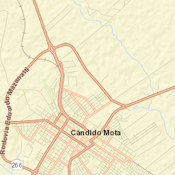 Cândido Mota Street Map