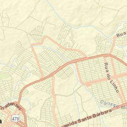 Santa Bárbara d'Oeste Street Map