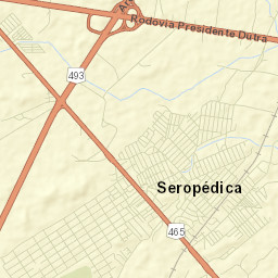 Seropédica Street Map