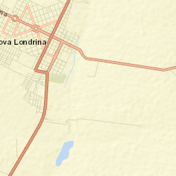 Nova Londrina Street Map