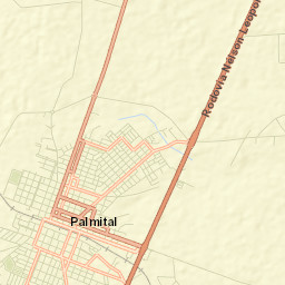 Palmital Street Map