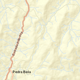 Pedra Bela Street Map