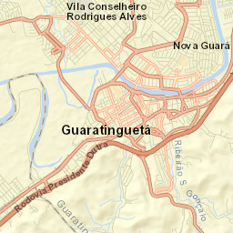 Guaratinguetá Street Map