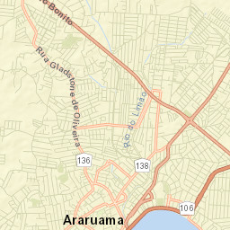 Araruama Street Map