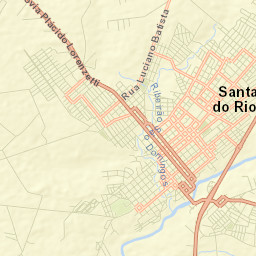 Santa Cruz do Rio Pardo Street Map