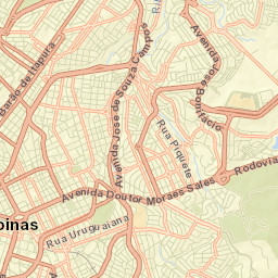 Campinas Street Map