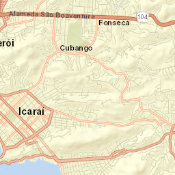 Niterói Street Map