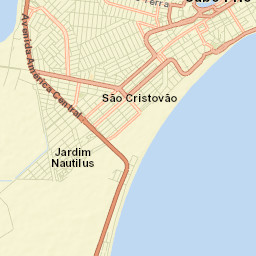 Cabo Frio Street Map