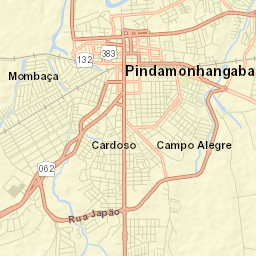 Pindamonhangaba Street Map