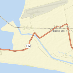 Arraial do Cabo Street Map