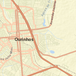 Ourinhos Street Map