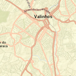 Valinhos Street Map