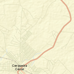 Cerqueira César Street Map