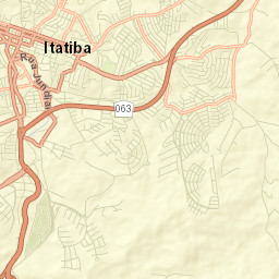 Itatiba Street Map