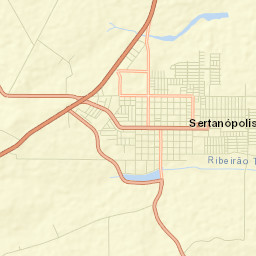 Sertanópolis Street Map