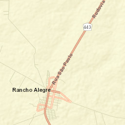 Rancho Alegre Street Map