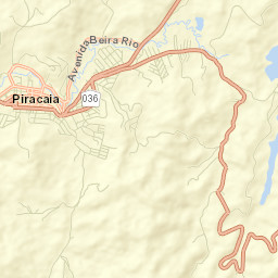 Piracaia Street Map
