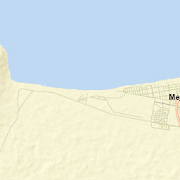 Mejillones Street Map