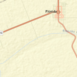 Flórida Street Map