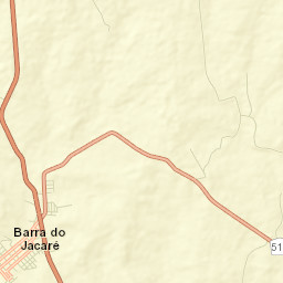 Barra do Jacaré Street Map
