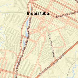 Indaiatuba Street Map