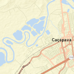 Caçapava Street Map