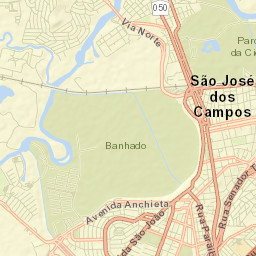 São José dos Campos Street Map
