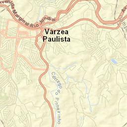 Várzea Paulista Street Map