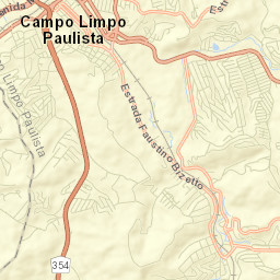 Campo Limpo Paulista Street Map