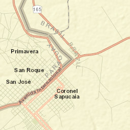 Capitán Bado Street Map