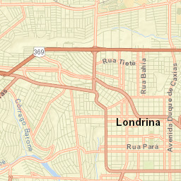 Londrina Street Map
