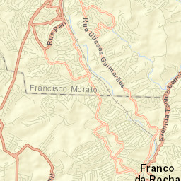 Franco da Rocha Street Map
