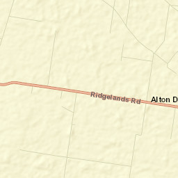Alton Downs Street Map