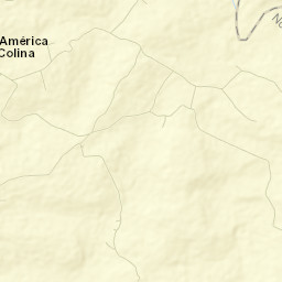Nova América da Colina Street Map