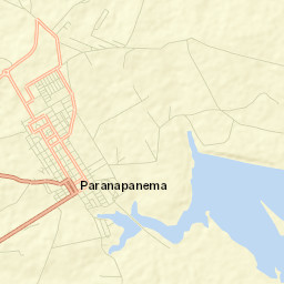 Paranapanema Street Map