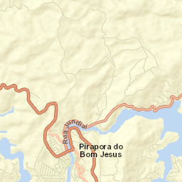 Pirapora do Bom Jesus Street Map