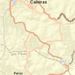 Caieiras Street Map