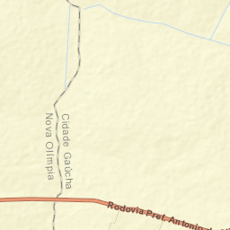 Nova Olímpia Street Map