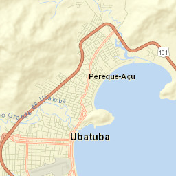 Ubatuba Street Map