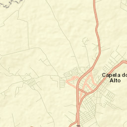 Capela do Alto Street Map