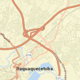 Itaquaquecetuba Street Map