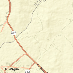 Quatiguá Street Map
