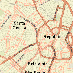 São Paulo Street Map