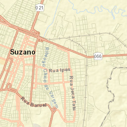Suzano Street Map