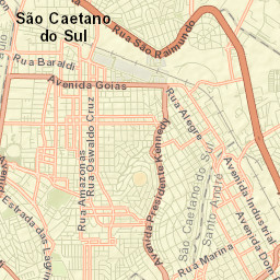 São Caetano do Sul Street Map