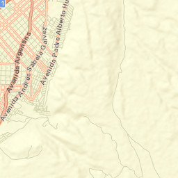 Antofagasta Street Map
